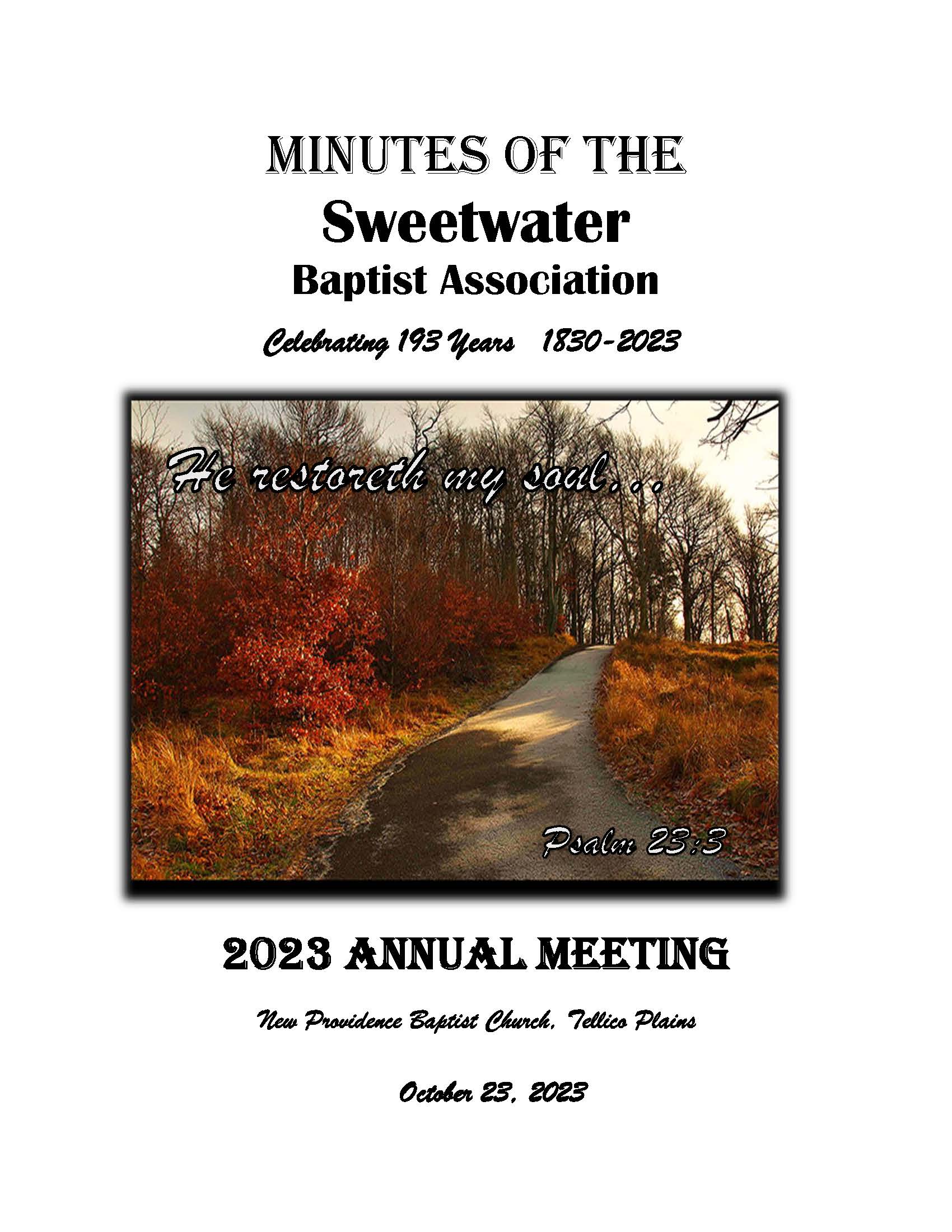 annual meeting, minutes, church information, statistics, reports, ACP